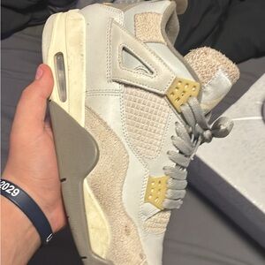Jordan Sneakers in Cream and Tan